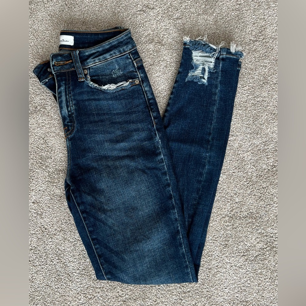 KanCan high rise skinny jeans - size 27